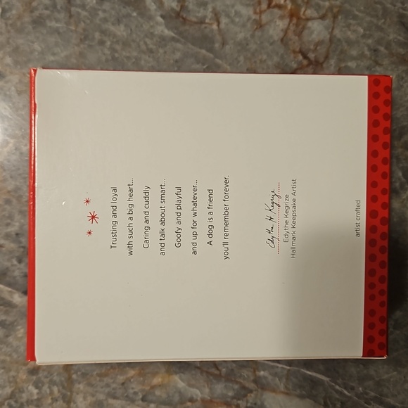 2013 Hallmark Darling Doggy Ornament - Picture 4 of 5